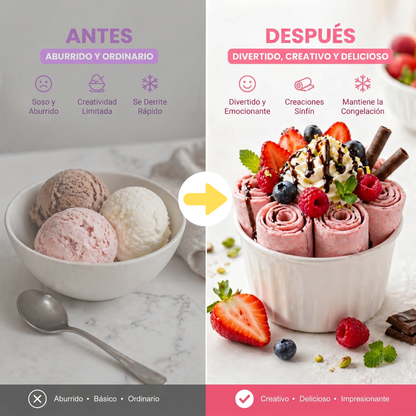 Maquina de Helados Enrollados