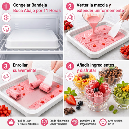 Maquina de Helados Enrollados